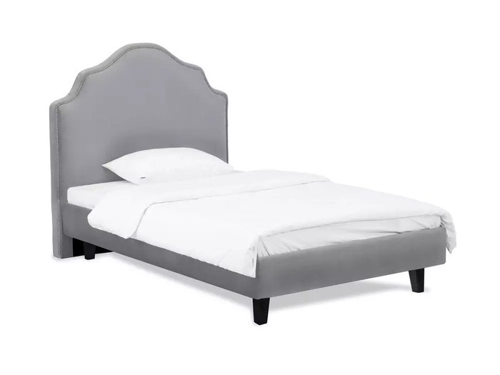 Кровать Princess II L 120х200 серого цвета