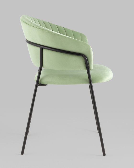 Стул Бруно фисташкового цвета - лучшие Обеденные стулья в INMYROOM