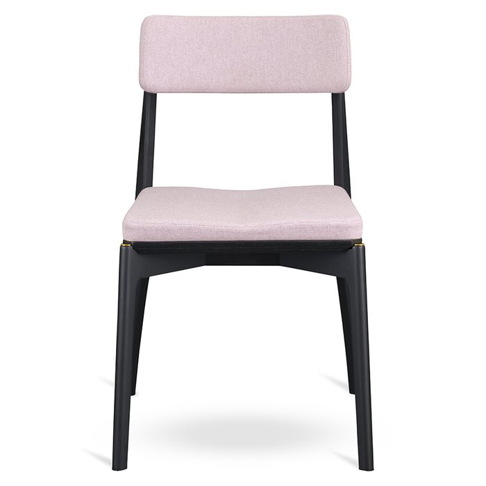 Стул Aska розово-черного цвета  - купить Обеденные стулья по цене 27900.0