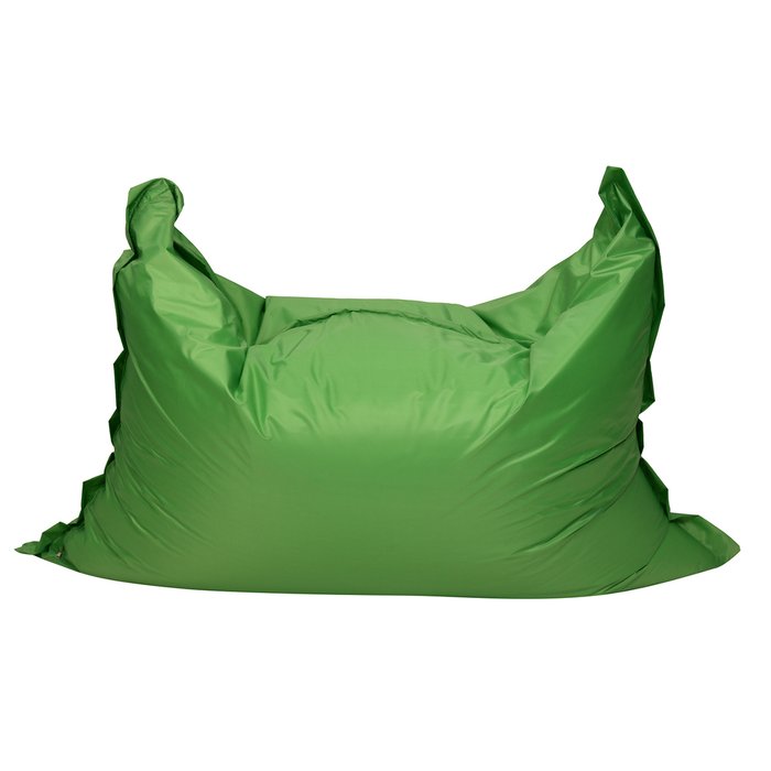 Кресло Подушка Оксфорд зеленого цвета