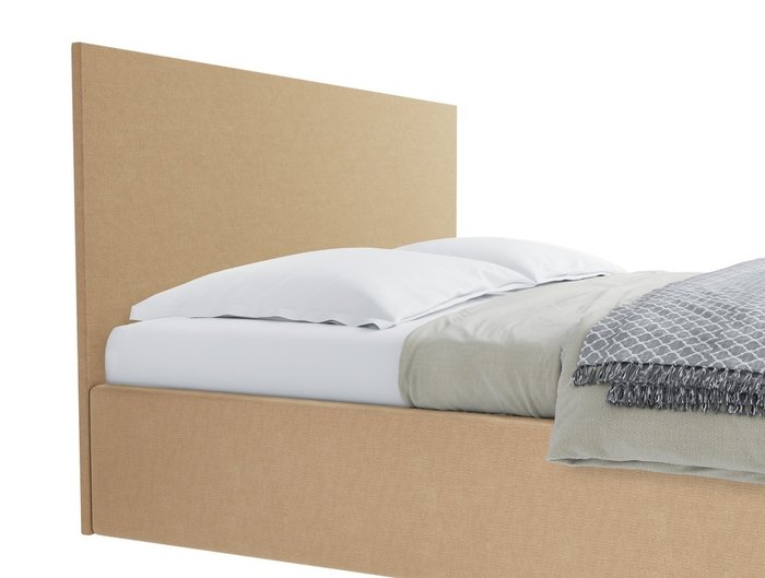 Кровать Bonem 140х200 бежевого цвета с подъемным механизмом - купить Кровати для спальни по цене 27708.0