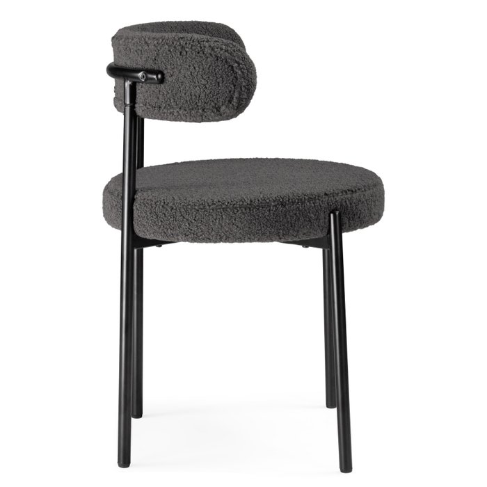 Стул Rudi темно-серого цвета - лучшие Обеденные стулья в INMYROOM
