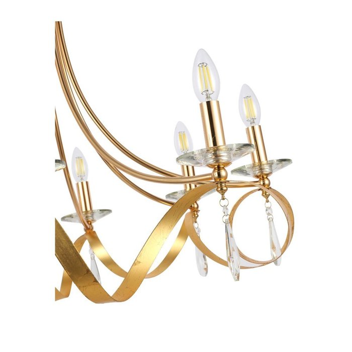  Светильник подвесной Filatta цвета Французское золото  - лучшие Подвесные люстры в INMYROOM