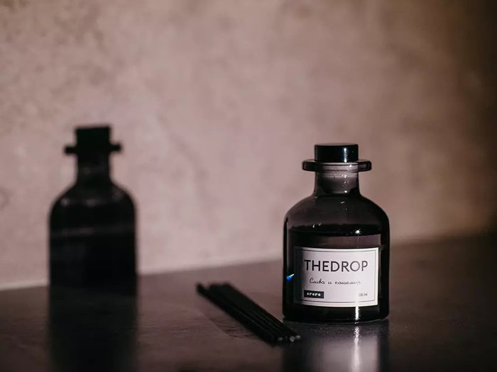 Диффузор Thedrop 100 мл аромат слива и кашемир - купить Ароматы для дома по цене 2090.0