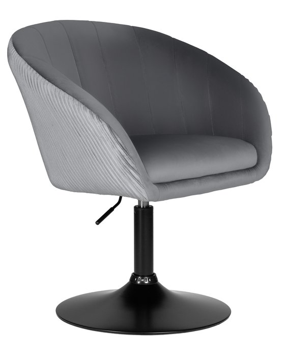 Кресло дизайнерское Edison серого цвета - купить Интерьерные кресла по цене 12110.0