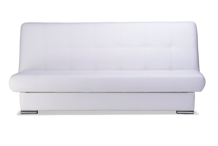Прямой диван-кровать Модесто Комфорт молочного цвета - купить Прямые диваны по цене 48690.0