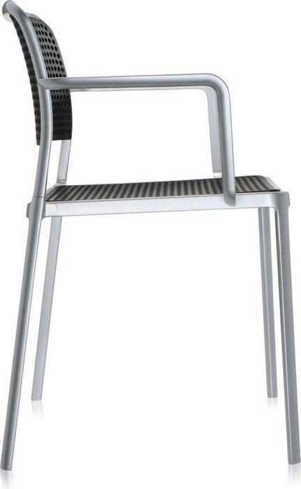 Стул Audrey с подлокотниками черного цвета - купить Обеденные стулья по цене 46350.0