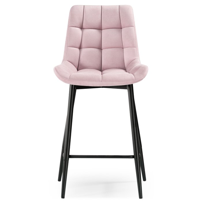 Стул полубарный Алст розового цвета - купить Барные стулья по цене 6550.0