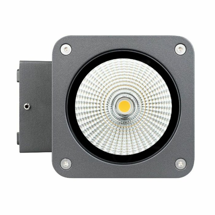 Уличный настенный светильник Arlight LGD-EVO-WALL-TWIN-S100x100-2x12W Day4000 (GR, 44 deg, 230V) 046194 - купить Настенные уличные светильники по цене 24390.0