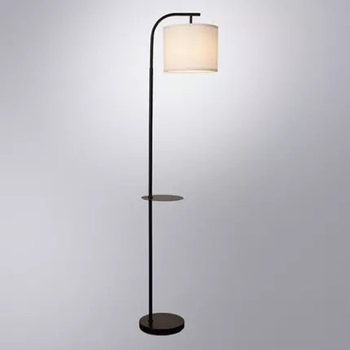 Торшер Arte Lamp CONNOR A4053PN-1BK - купить Торшеры по цене 14990