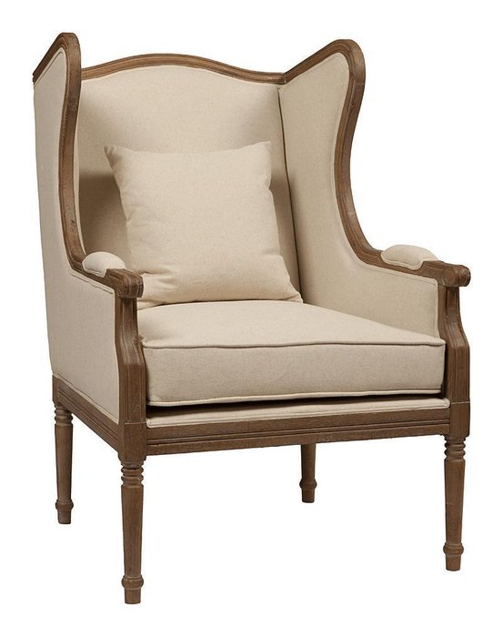 Кресло Cameron Armchair Белый Лен - купить Интерьерные кресла по цене 139000.0