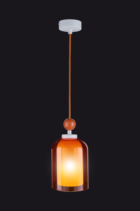 Подвесной светильник Colors Capsule оранжевого цвета - купить Подвесные светильники по цене 7350.0