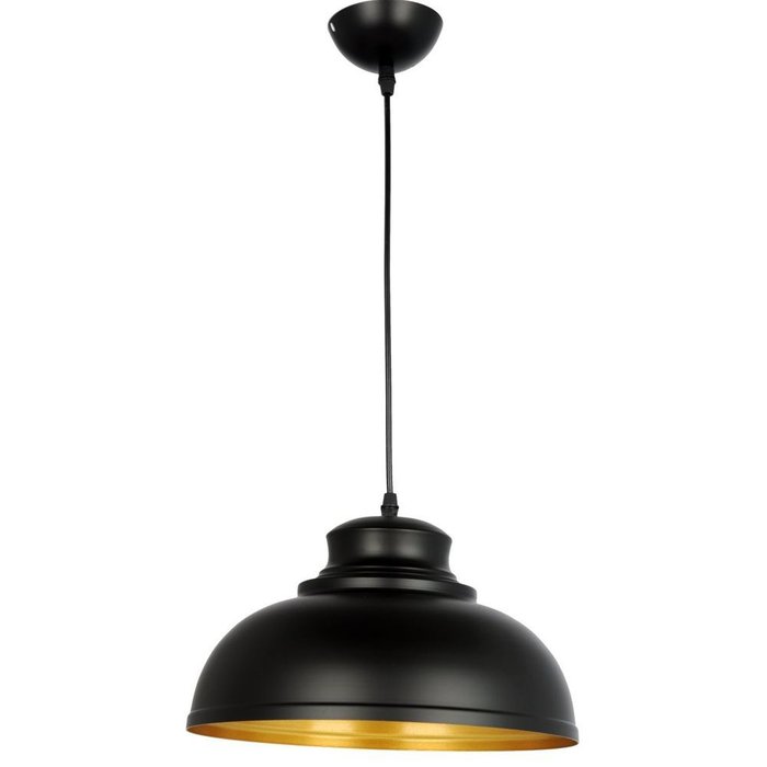Подвесной светильник Laqueta черного цвета