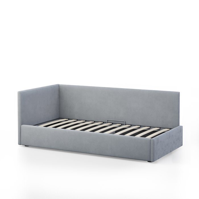 Кровать Меркурий-2 120х190 серого цвета с подъемным механизмом - купить Кровати для спальни по цене 31840.0