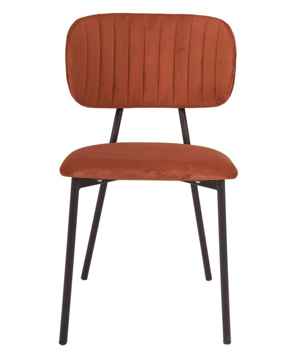 Стул Fendi терракотового цвета - купить Обеденные стулья по цене 10490.0