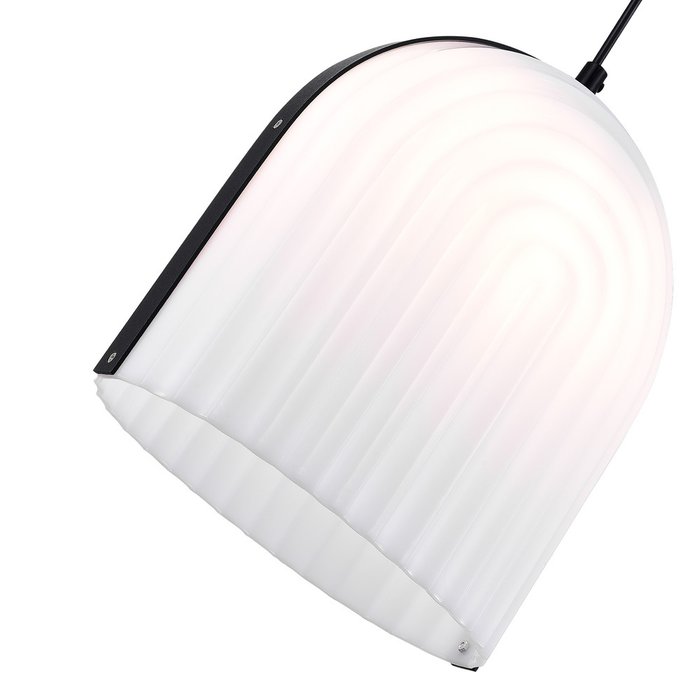 Светильник подвесной ST-Luce Черный/Белый E27 1*60W - лучшие Подвесные светильники в INMYROOM