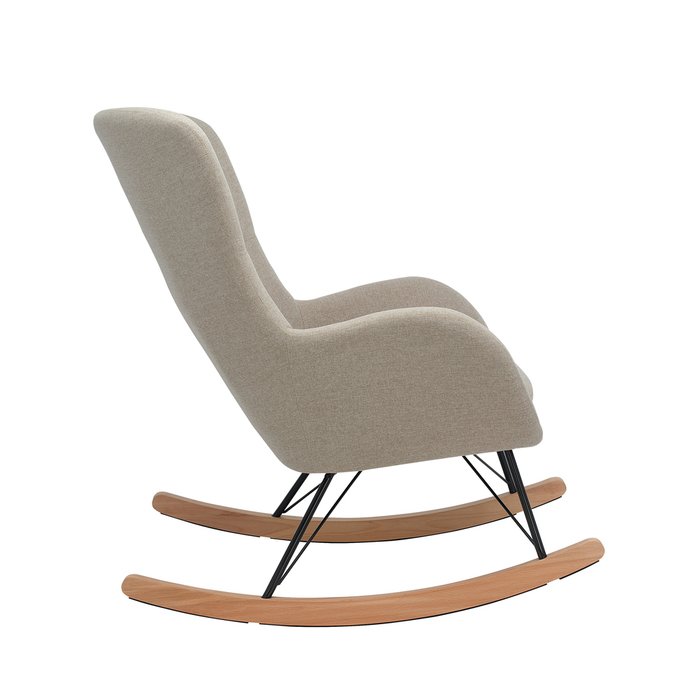 Кресло-качалка Sherlock бежевого цвета - лучшие Интерьерные кресла в INMYROOM