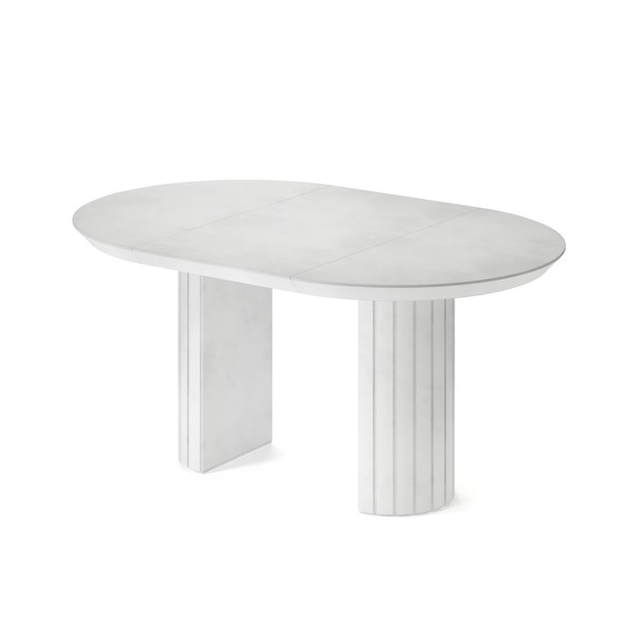 Обеденный стол раздвижной Саиф белого цвета - купить Обеденные столы по цене 121440.0
