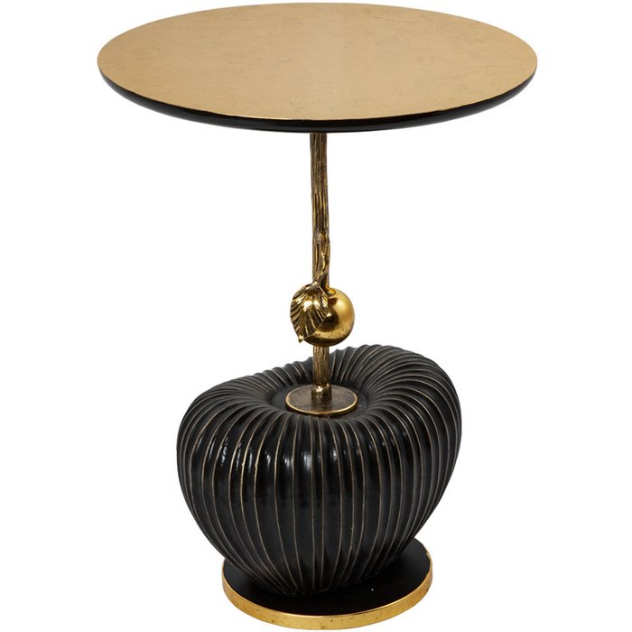 Стол кофейный  Эдем черно-золотого цвета - лучшие Кофейные столики в INMYROOM