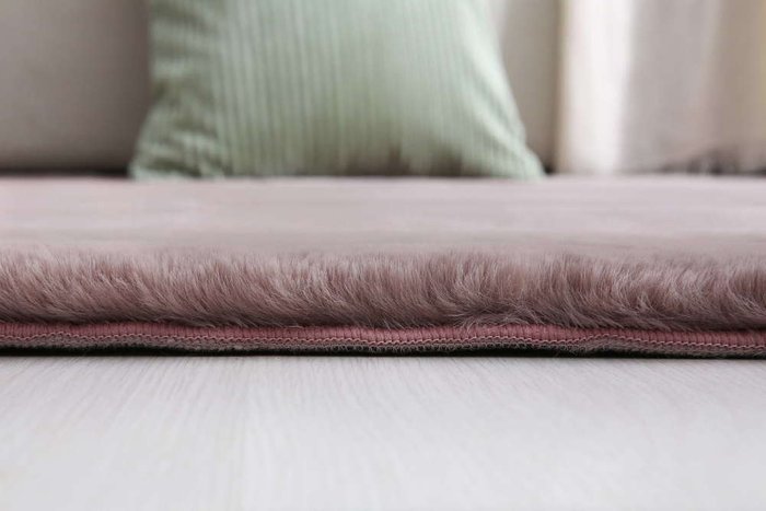 Набор из двух ковров Camilla пепельно-розового цвета - лучшие Ковры в INMYROOM