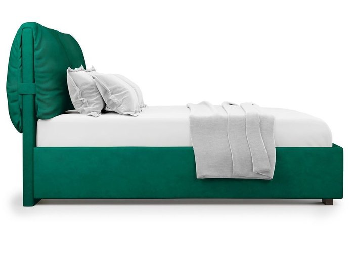 Кровать Trazimeno 140х200 зеленого цвета - лучшие Кровати для спальни в INMYROOM