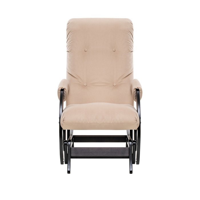 Кресло-глайдер Модель 68 бежево-коричневого цвета - купить Интерьерные кресла по цене 15522.0
