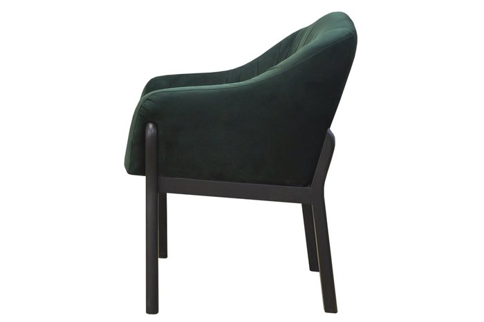 Стул-кресло Moncofa в обивке темно-зеленого цвета - лучшие Интерьерные кресла в INMYROOM