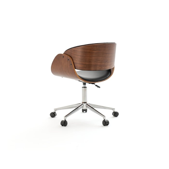 Кресло офисное Zoran черно-коричневого цвета - лучшие Офисные кресла в INMYROOM