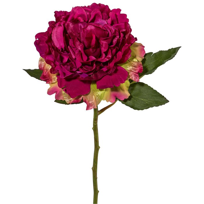 Искусственный цветок Peonie темно-розового цвета