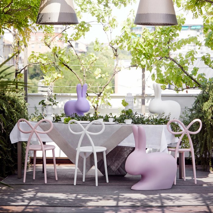 Стул Rabbit White белого цвета - купить Детские стулья по цене 20000.0