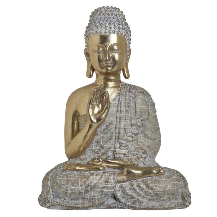 Статуэтка Buddha серо-золотого цвета