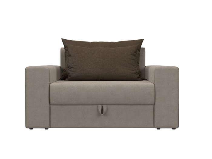 Кресло-кровать Мэдисон бежевого цвета - купить Интерьерные кресла по цене 23990.0