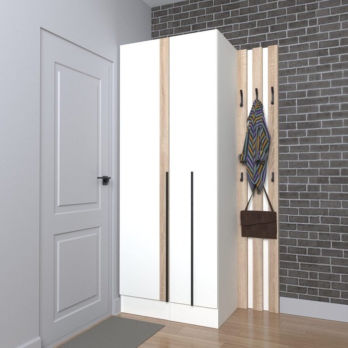 Обувница выдвижная Баланс О239.1 белого цвета  - лучшие Шкафы - прихожие в INMYROOM Обувница выдвижная Баланс О239.1 белого цвета  - лучшие Шкафы - прихожие в INMYROOM