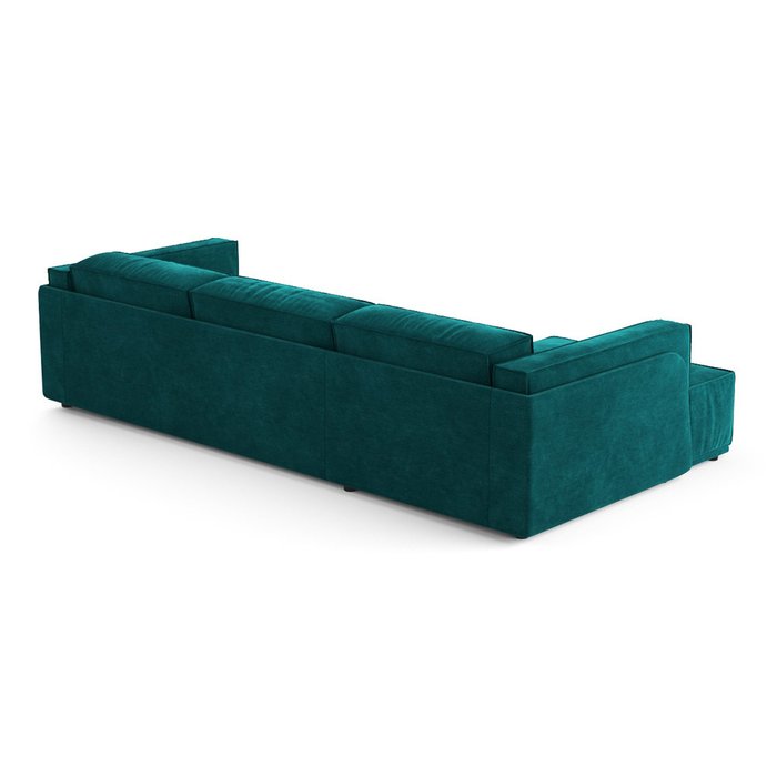 Диван-кровать угловой Vento Light темно-зеленого цвета - лучшие Угловые диваны в INMYROOM