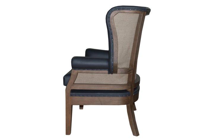 Кресло Nonno черного цвета - лучшие Интерьерные кресла в INMYROOM