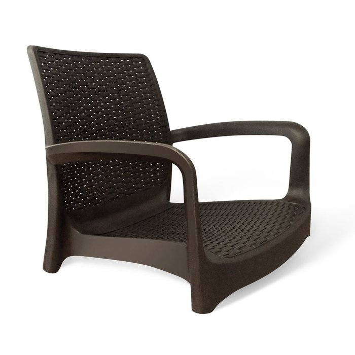 Обеденная группа из стола и четырех стульев коричневого цвета - купить Обеденные группы по цене 36435.0
