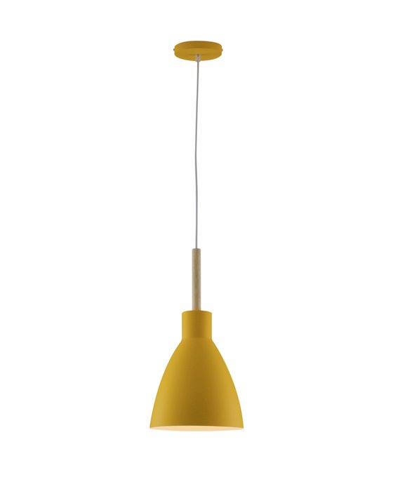 Подвесной светильник Toni желтого цвета