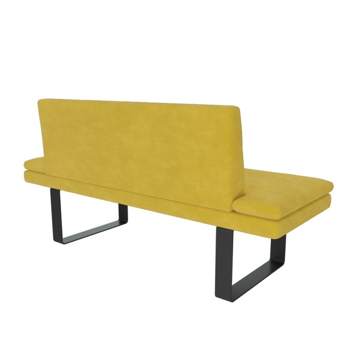 Мягкая зона Magic желтого цвета - купить Прямые диваны по цене 26053.0