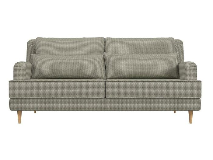 Прямой диван Джерси светло-коричневого цвета - купить Прямые диваны по цене 39999.0
