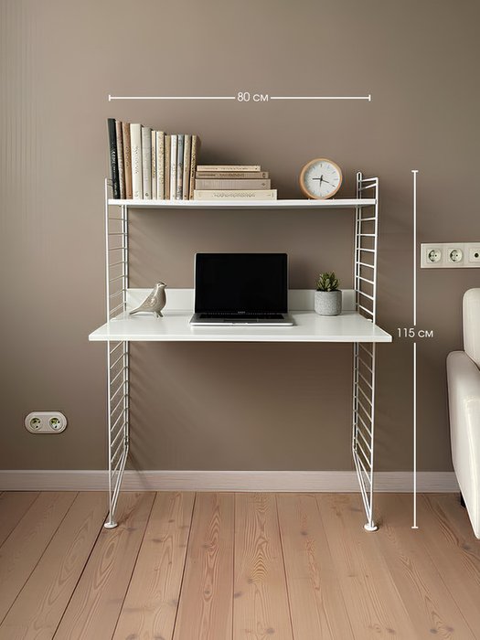 Письменный стол Герда белого цвета - лучшие Письменные столы в INMYROOM Письменный стол Герда белого цвета - лучшие Письменные столы в INMYROOM