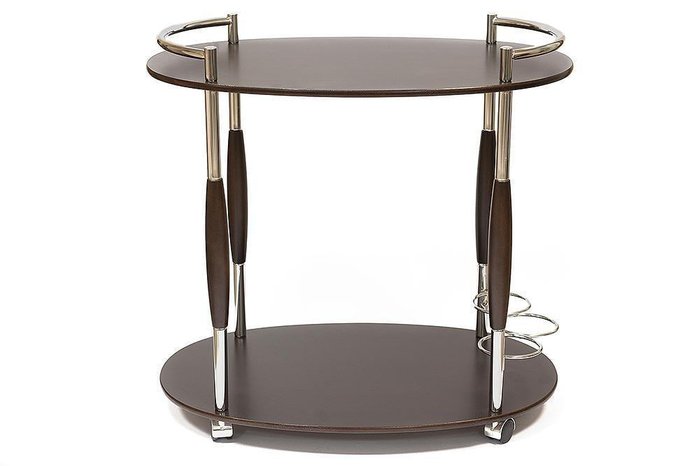 Сервировочный столик коричневого цвета - купить Сервировочные столики по цене 9480.0