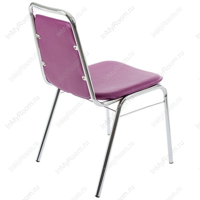 Стул Riol пурпурного цвета - лучшие Обеденные стулья в INMYROOM