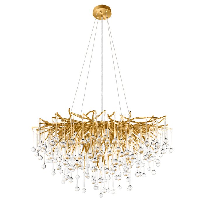 Подвесная люстра Drops 10377/800 (стекло, цвет прозрачный) Подвесная люстра Drops 10377/800 (стекло, цвет прозрачный)