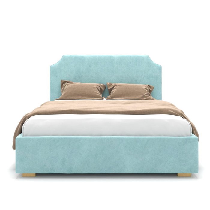 Кровать Natalie голубая 180х200 - лучшие Кровати для спальни в INMYROOM
