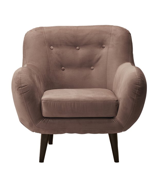 Кресло Элефант розово-коричневого цвета