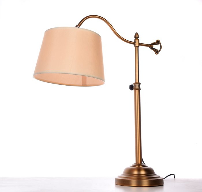 Настольная лампа Sarini  с кремовым абажуром - купить Настольные лампы по цене 8400.0