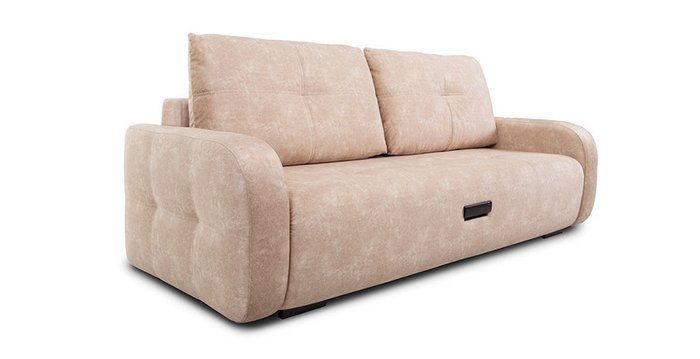Прямой диван-кровать Энио бежевого цвета  - купить Прямые диваны по цене 74196.0