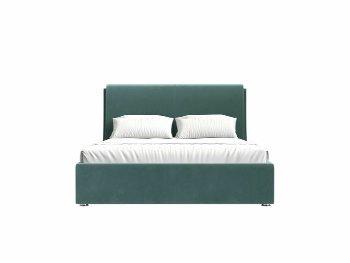 Кровать Принцесса 160х200 бирюзового цвета с подъемным механизмом - купить Кровати для спальни по цене 84999.0