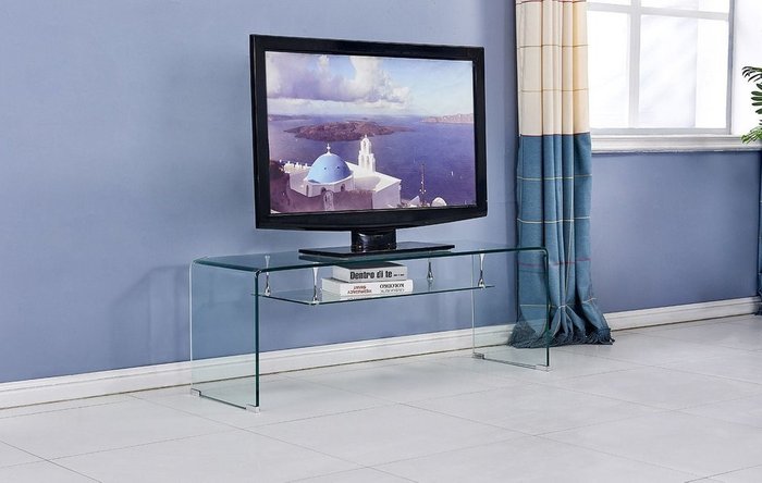 Тумба под TV Sky из стекла  - купить Тумбы для ТВ по цене 24100.0