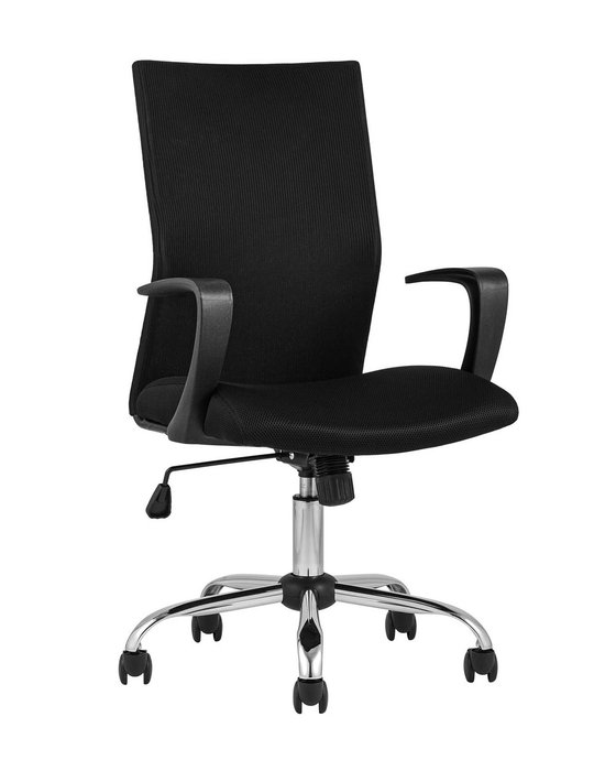Кресло офисное Top Chairs Balance черного цвета